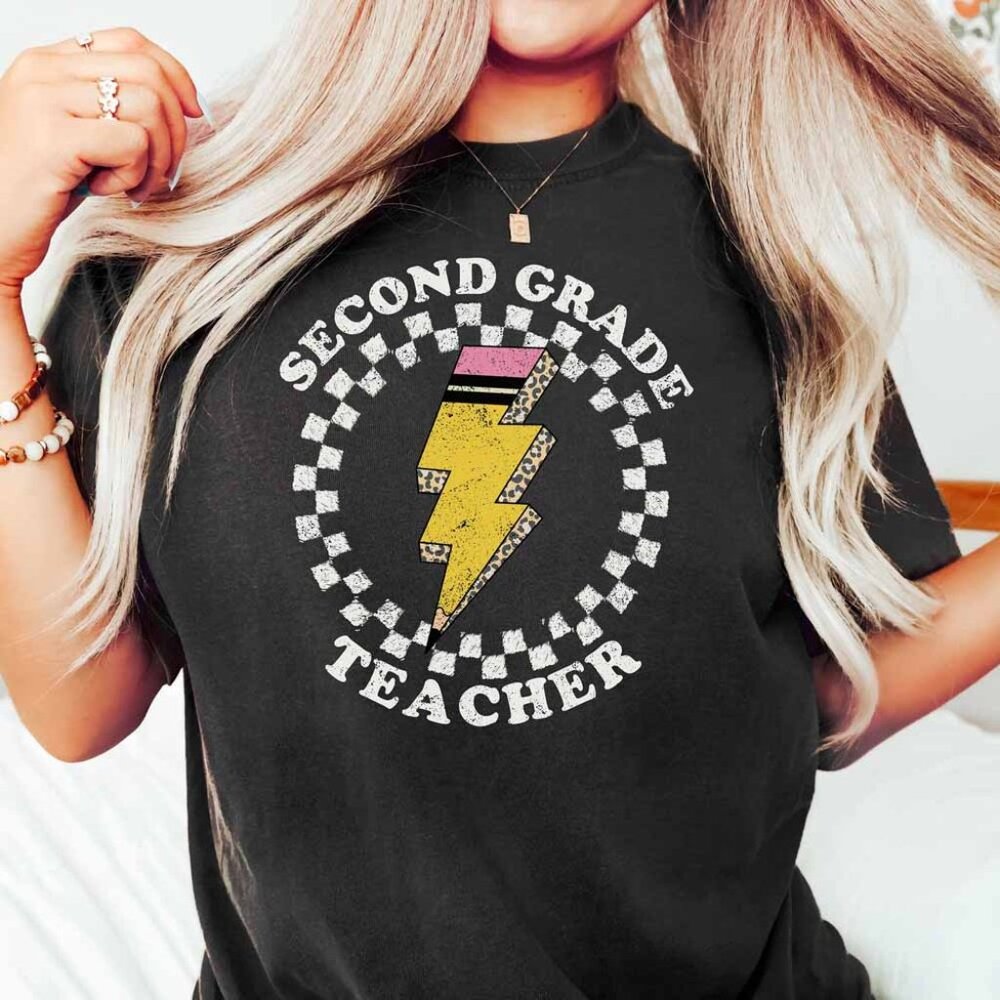 Second Grade Teacher Shirt, 2nd Grade Teacher Tee